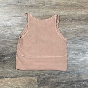 Oliviaceous high neck tank top